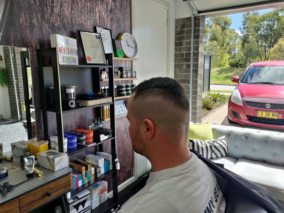 Short crop with a high fade